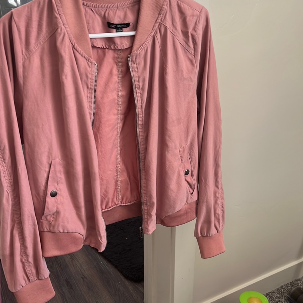 Pink Bomber Jacket